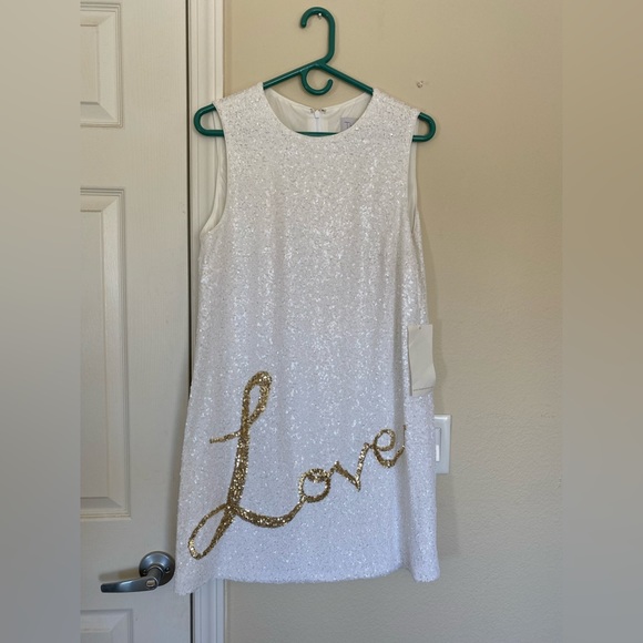 Theia x BHLDN love sequin mini dress - Picture 5 of 7